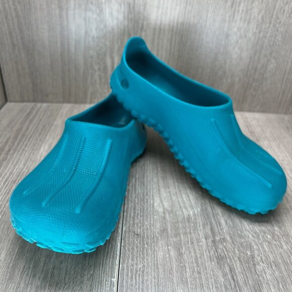 Birkenstock Birki’s Clogs Womens 35 Low Top Slip On Anti-Slip Lightweight Blue - Picture 7 of 10